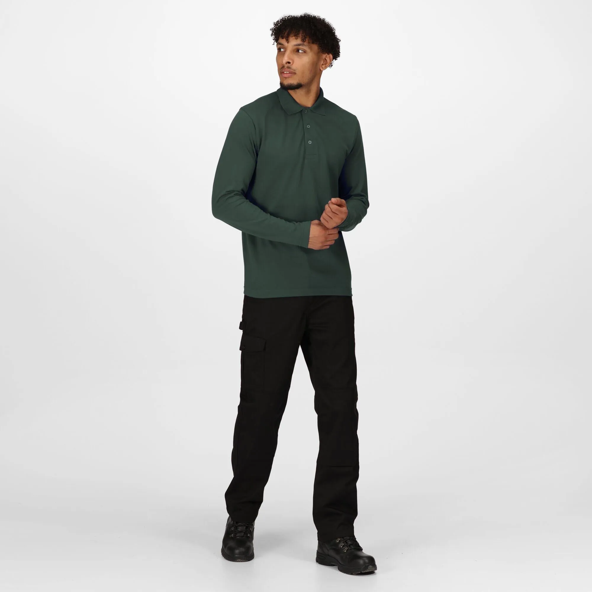 Regatta Professional Pro 65/35 Long Sleeve Polo Shirt TRS222