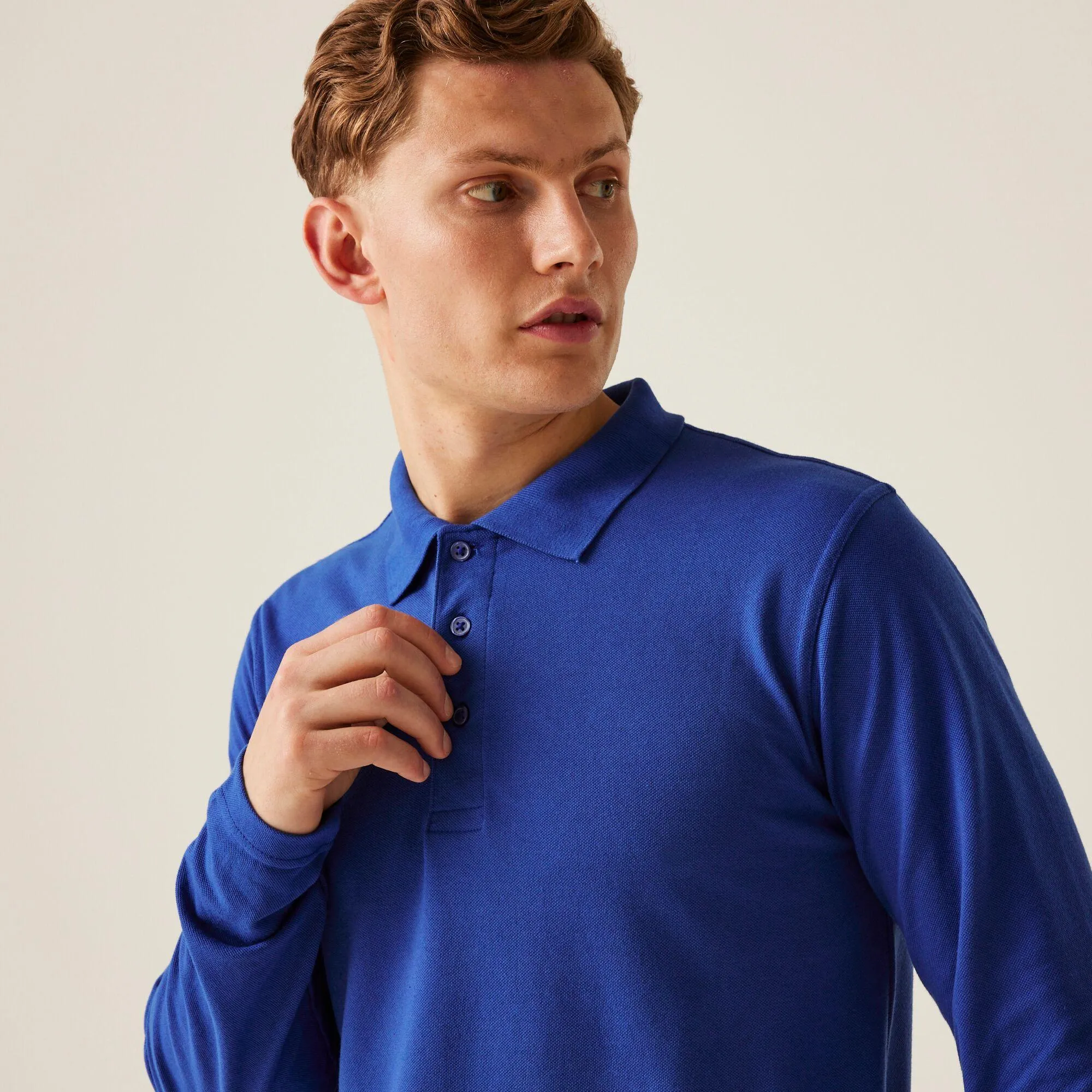 Regatta Professional Pro 65/35 Long Sleeve Polo Shirt TRS222