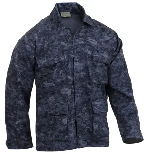 Rothco BDU Shirt - Midnight Digital Camo