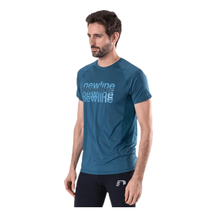 Running Tee Blue