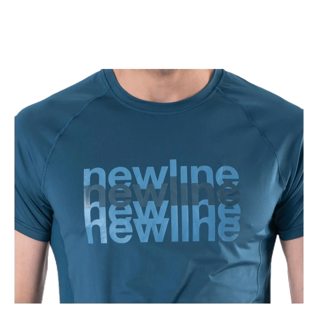 Running Tee Blue