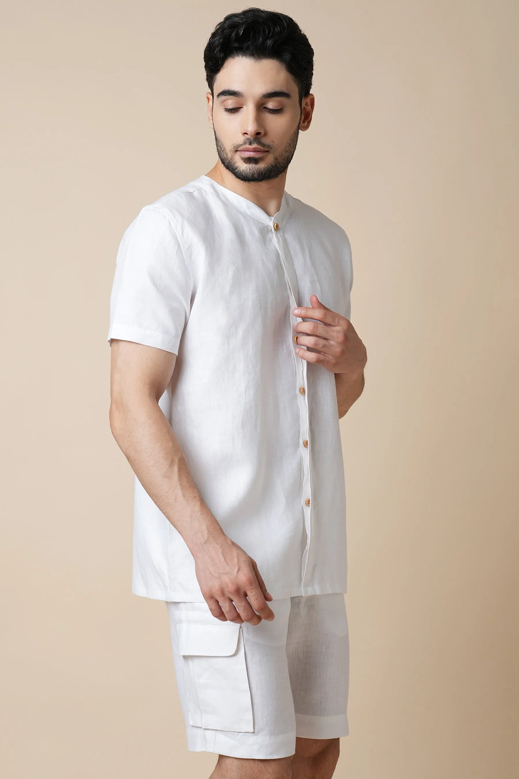 Set of 2: Placibo Shirt & Cardinal Shorts
