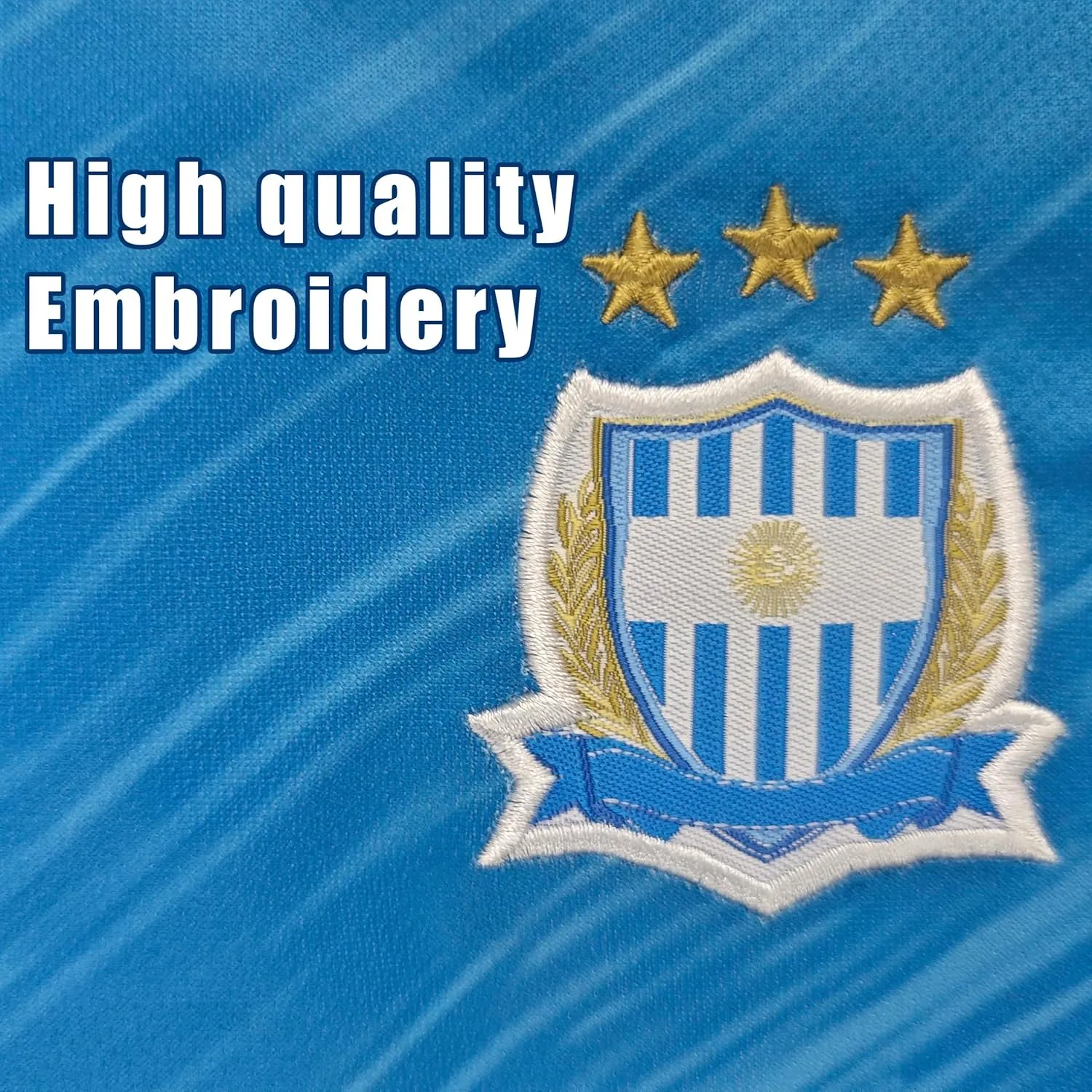 Soccer Jerseys Sports Team Training Uniform Boys and Girls Youth Shirts with socks and necklaces,Cooling Towel.