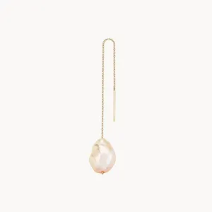 Sofia Perla Threader Earring (14K Gold)