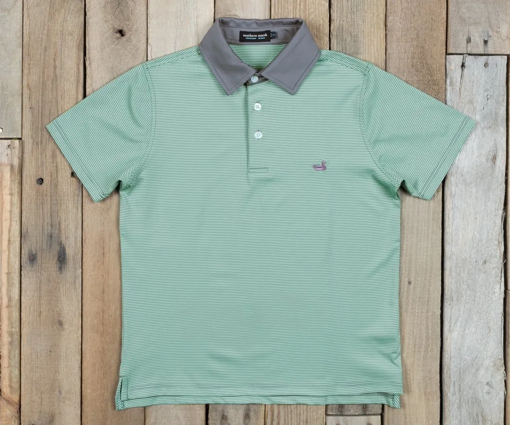 Southern Marsh Youth Bermuda Performance Polo