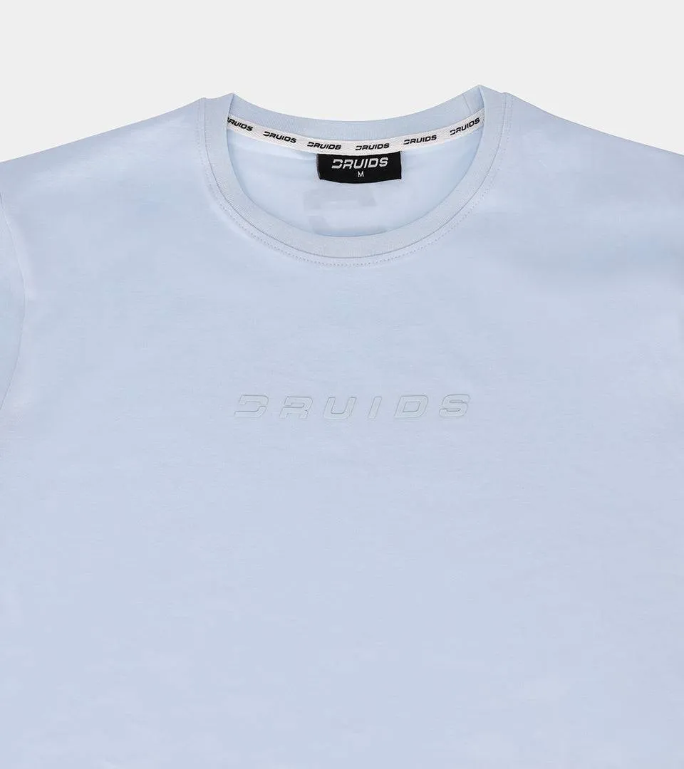 SPACED LOGO TEE - SKY