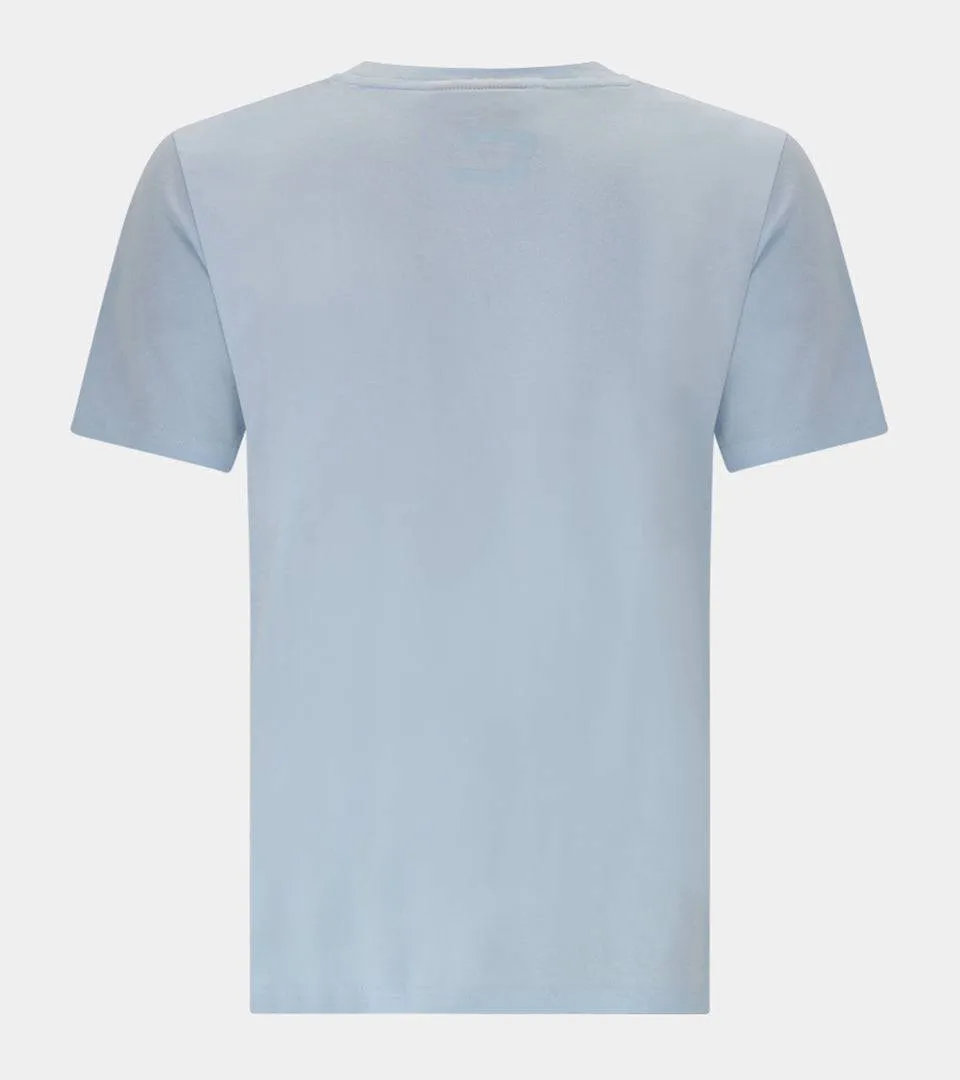 SPACED LOGO TEE - SKY