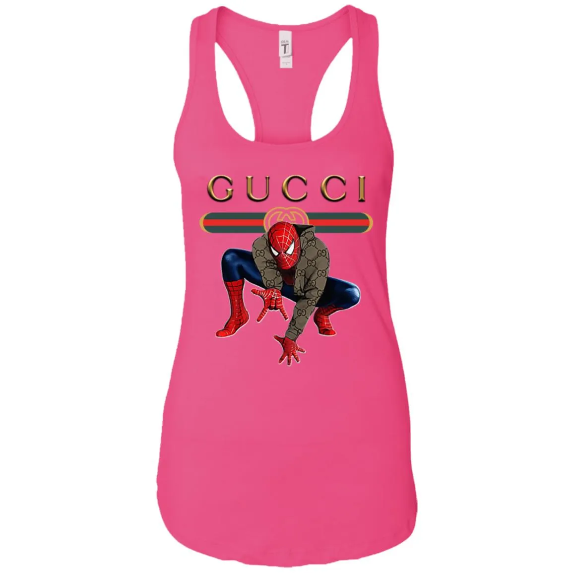 Spider Man Gucci Funny  Trend T- Shirt Women Tank Top