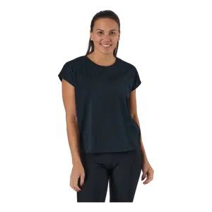 Split Back Tee Black