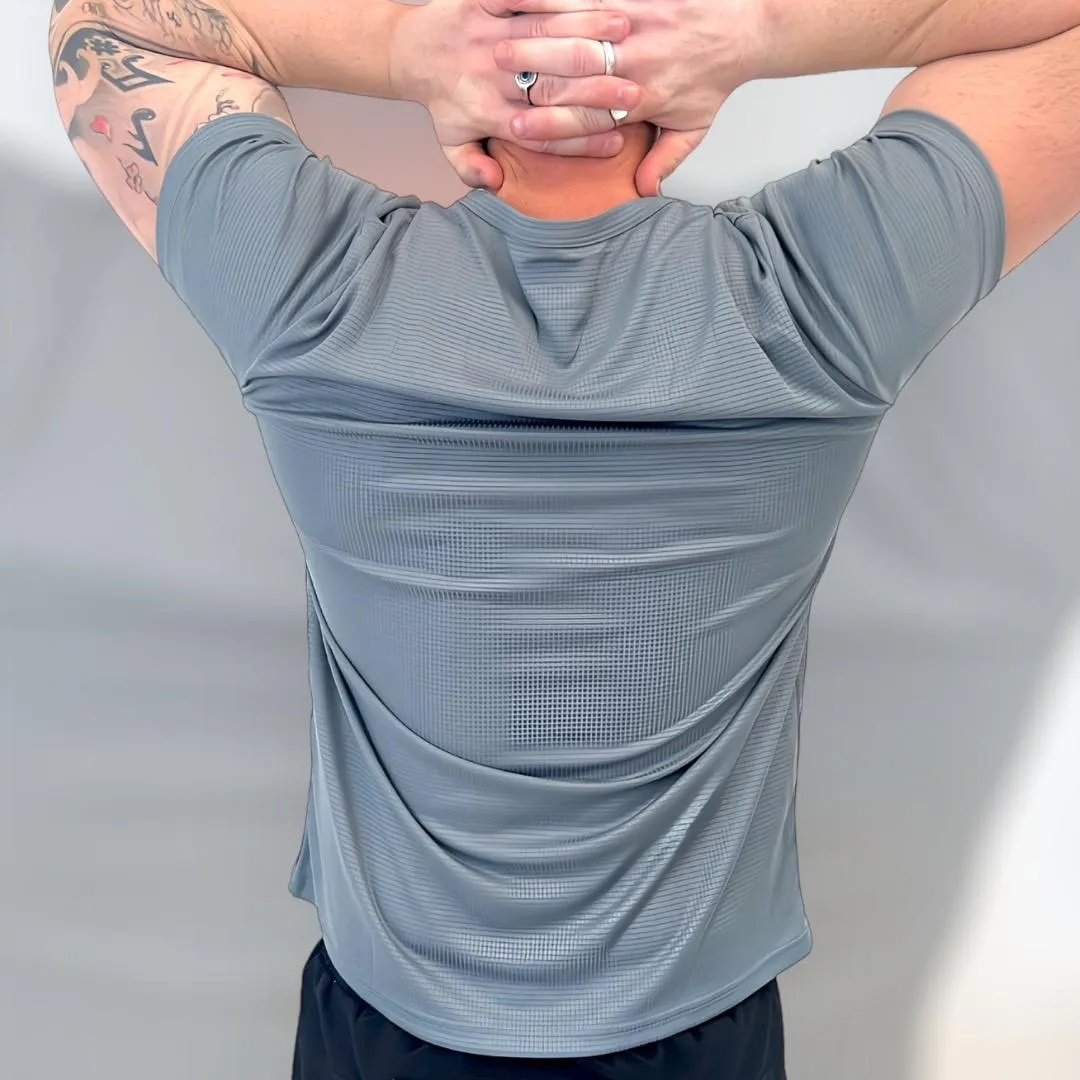 Sports Short Sleeve UPROAR Tee Silver