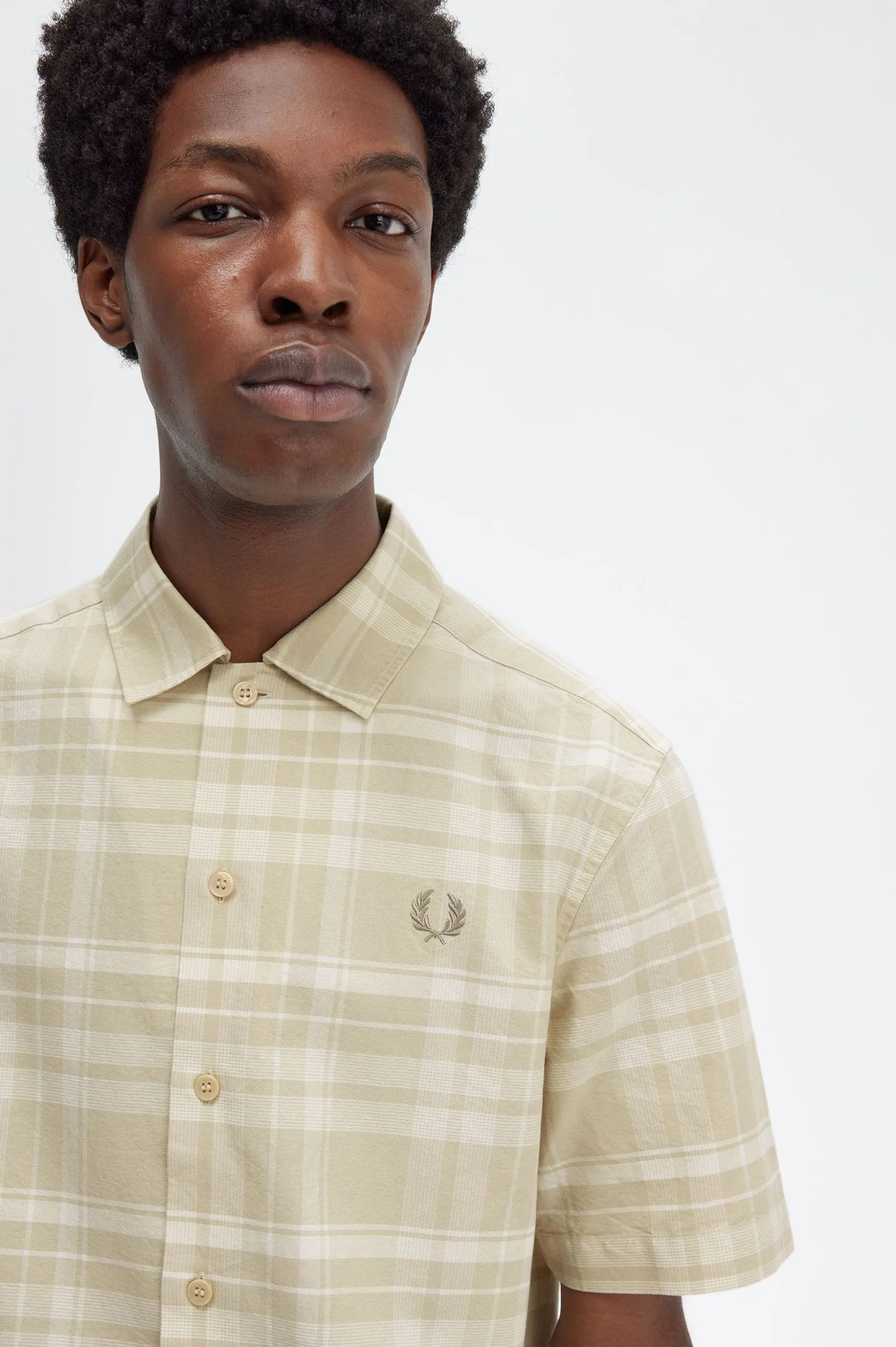S/S TARTAN BEACH SHIRT