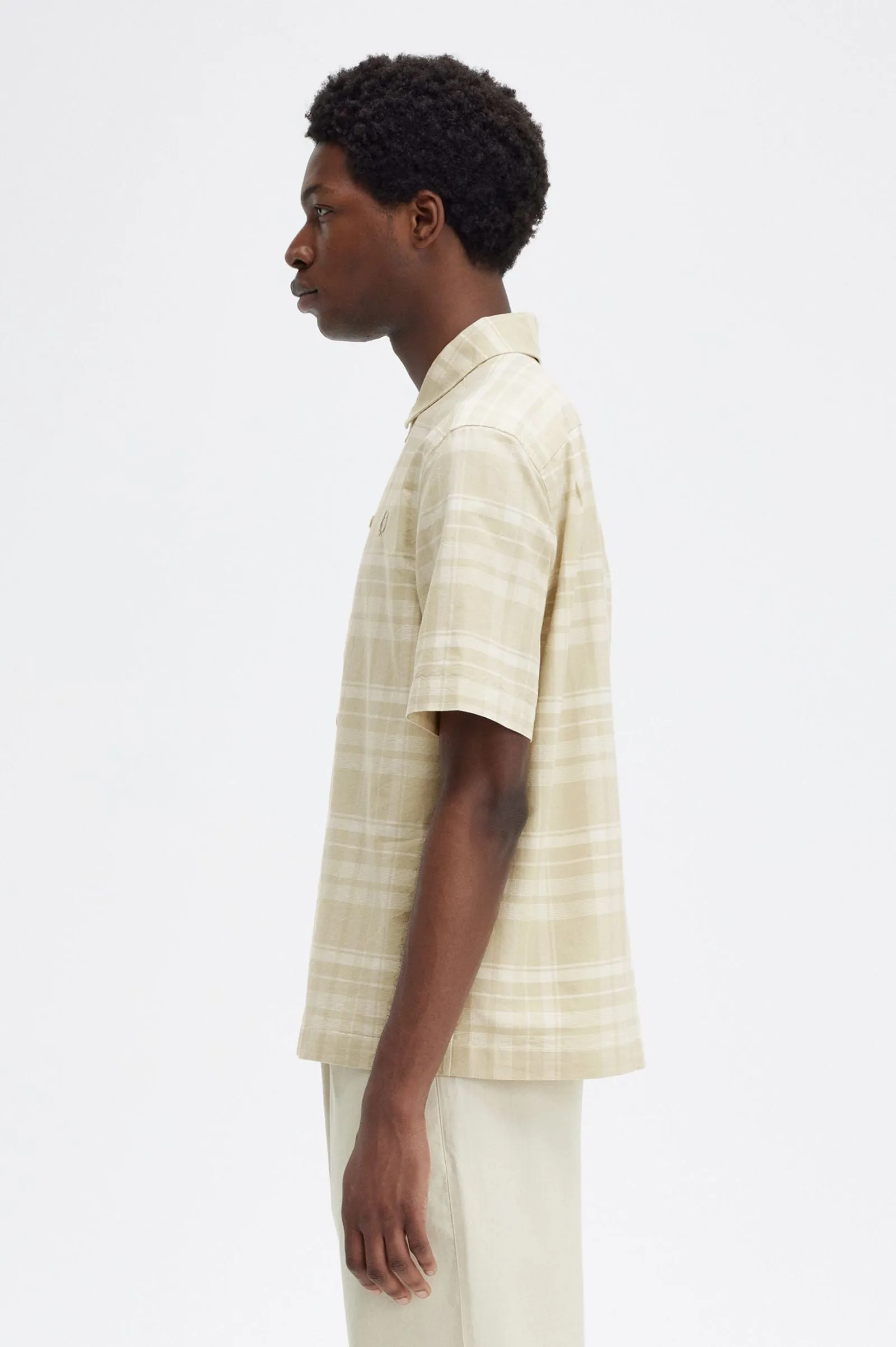 S/S TARTAN BEACH SHIRT