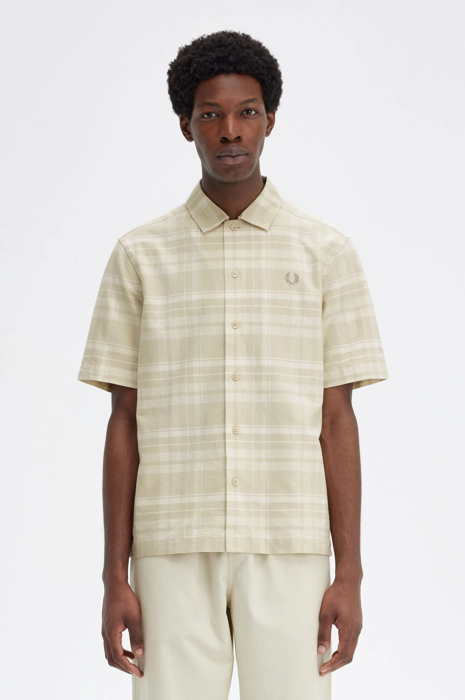 S/S TARTAN BEACH SHIRT