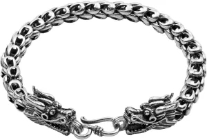 Sterling Silver Dragon Bracelet - Handmade Vintage 925 Jewelry 7'' 7.5'' 8'' 8.5'' or 9''