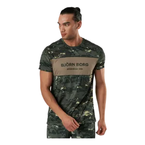 Sthlm Blocked Tee Green