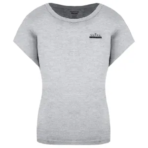 Supra Logo Womens Grey T-Shirt