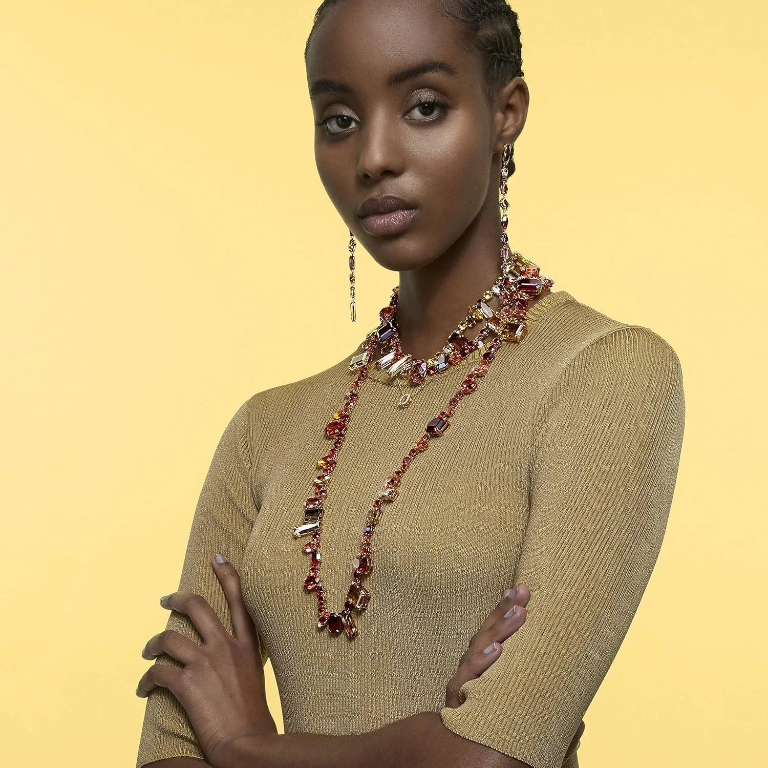 Swarovski Gema Crystal Drop Earrings Collection