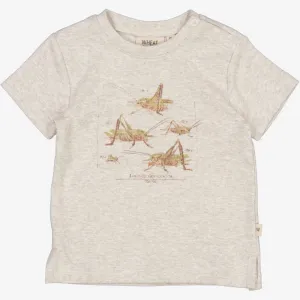T-Shirt Grasshoppers | Baby - fossil melange