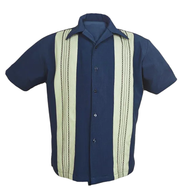 The Ricardo Shirt in Denim/Sage