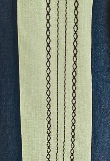 The Ricardo Shirt in Denim/Sage