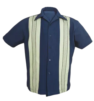 The Ricardo Shirt in Denim/Sage