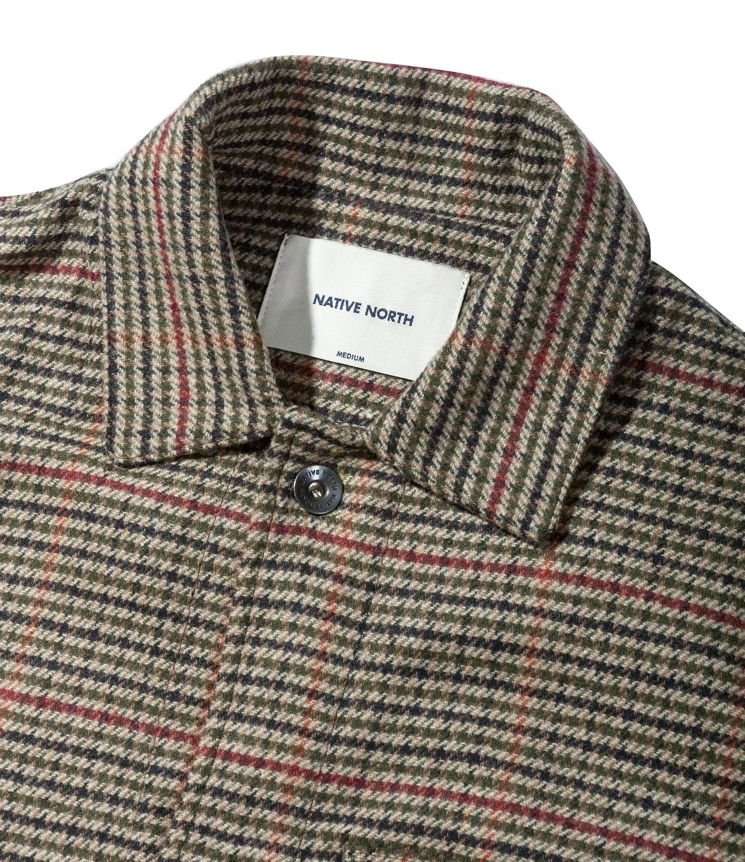 Tweed Utility Over Shirt