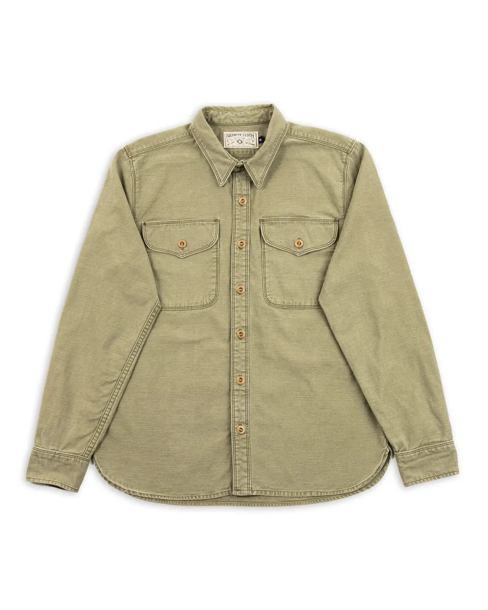 Utility Shirt - Light Olive