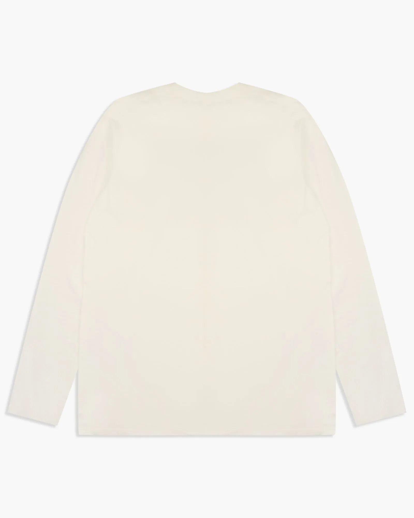 Velva Sheen Rolled L/S Regular Tee - White