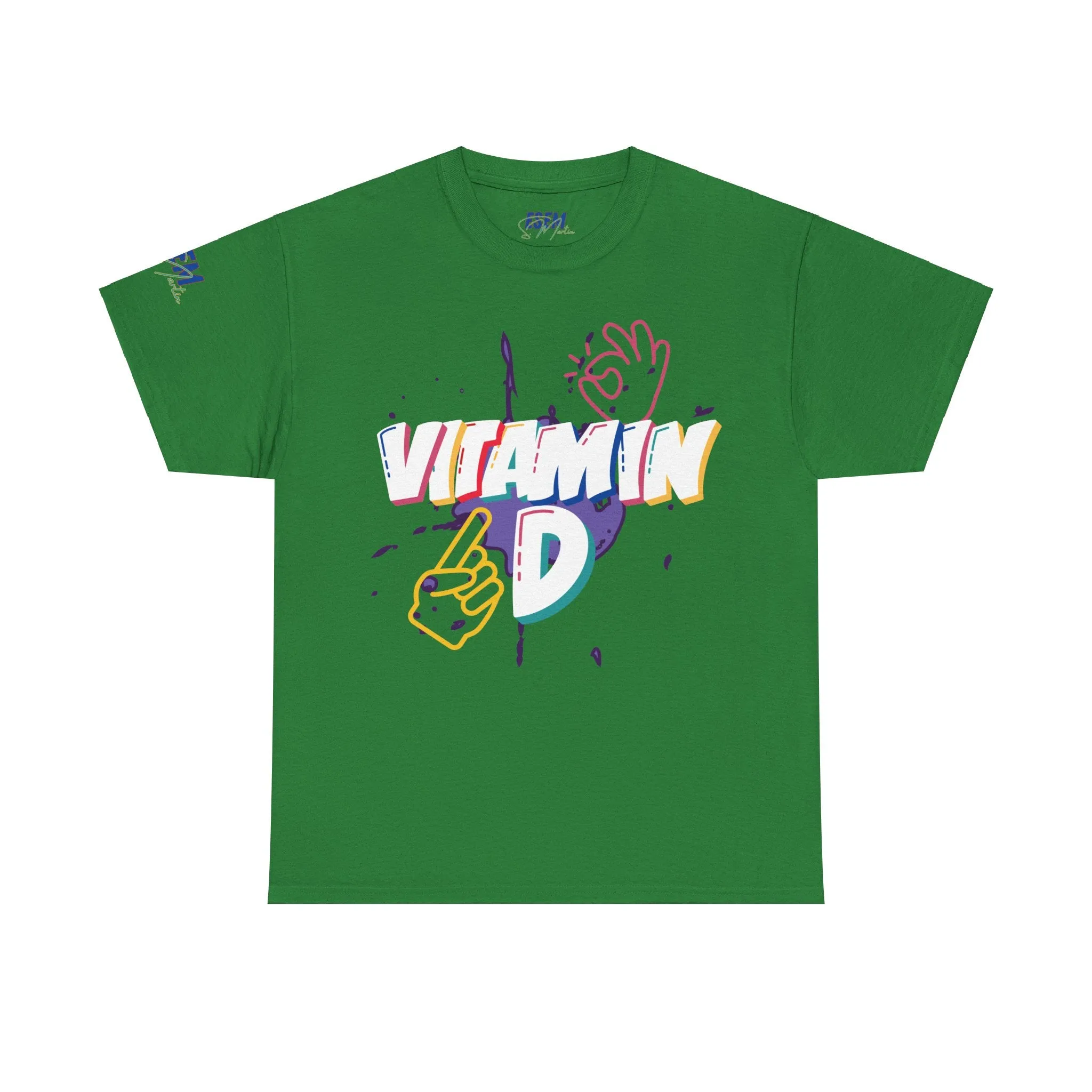 Vitamin D -  Inspirational Unisex Heavy Cotton Tee