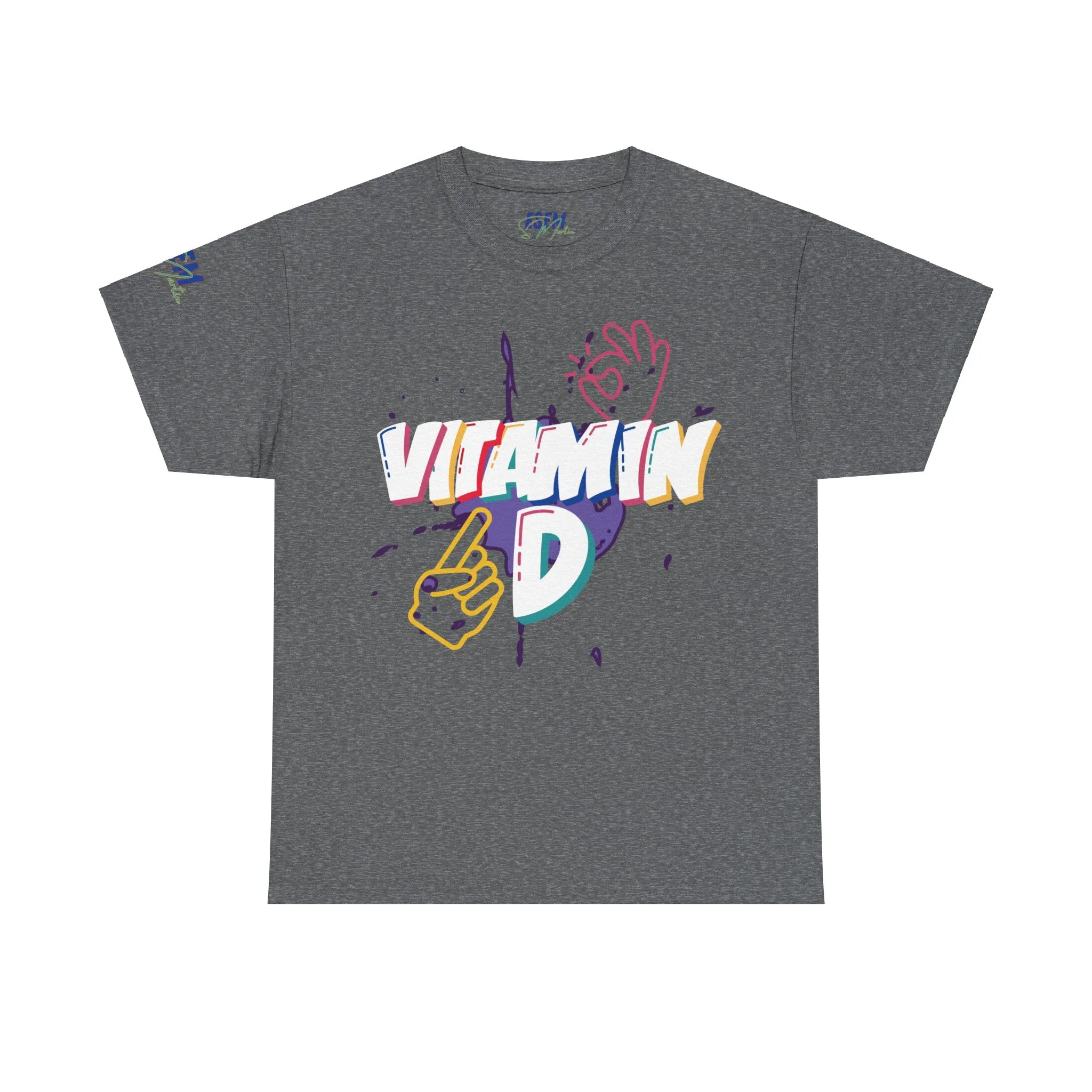 Vitamin D -  Inspirational Unisex Heavy Cotton Tee