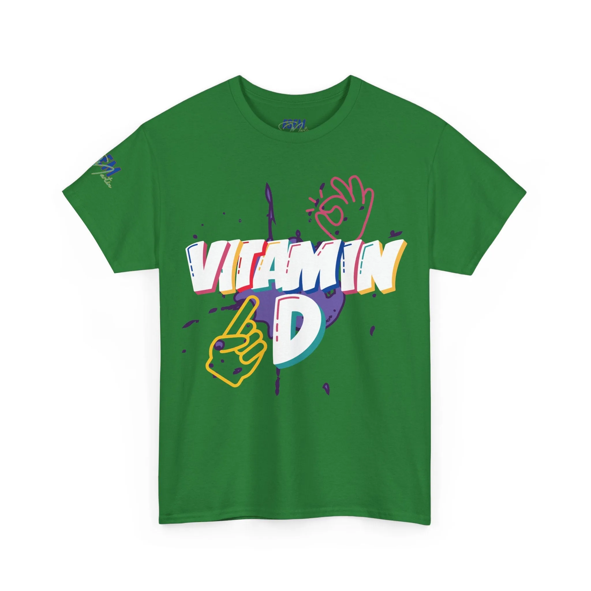 Vitamin D -  Inspirational Unisex Heavy Cotton Tee