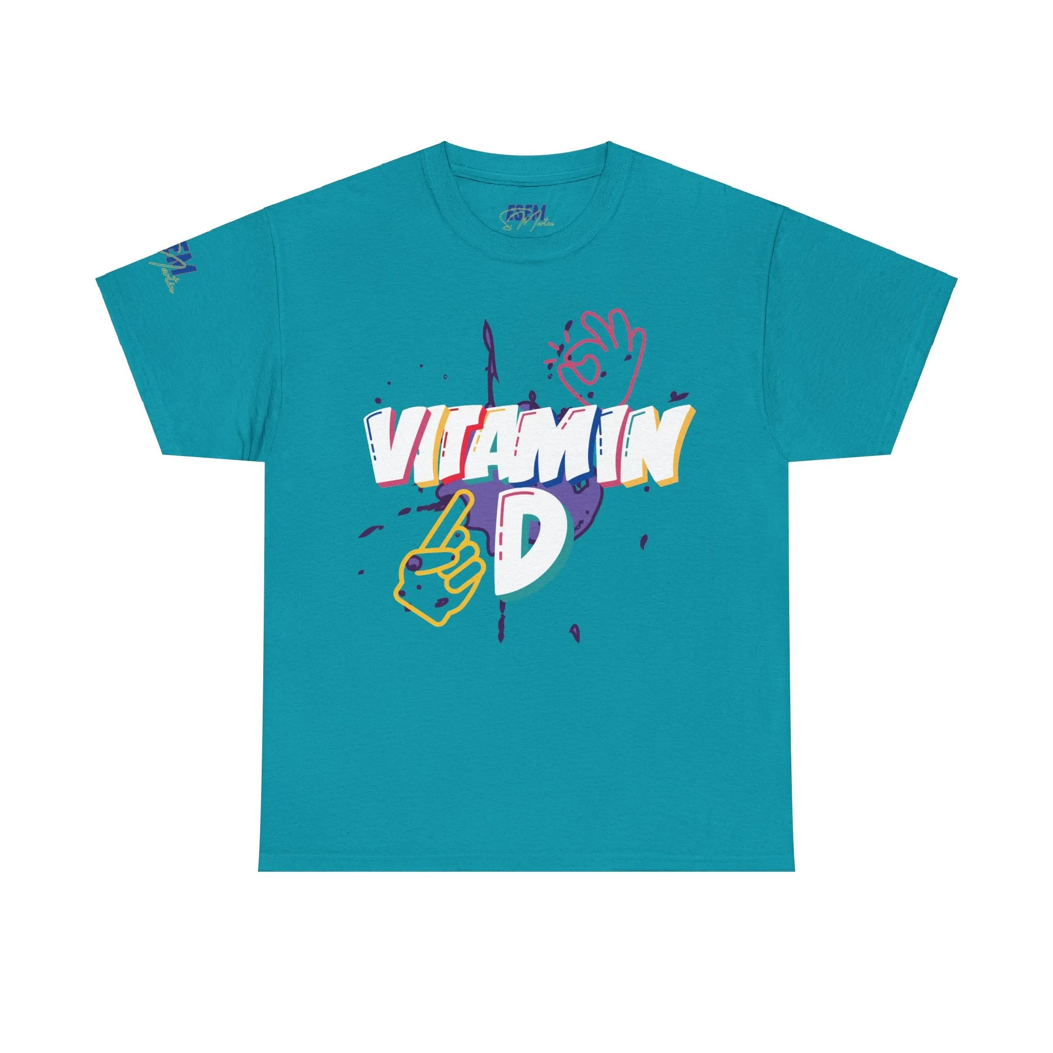 Vitamin D -  Inspirational Unisex Heavy Cotton Tee