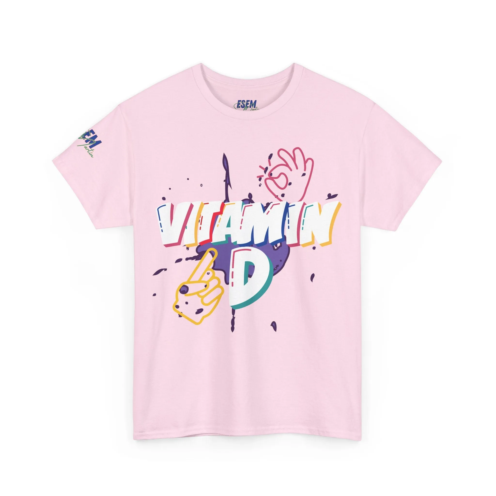 Vitamin D -  Inspirational Unisex Heavy Cotton Tee