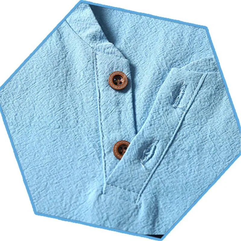 West Louis™ Button Decor Trend T-Shirts