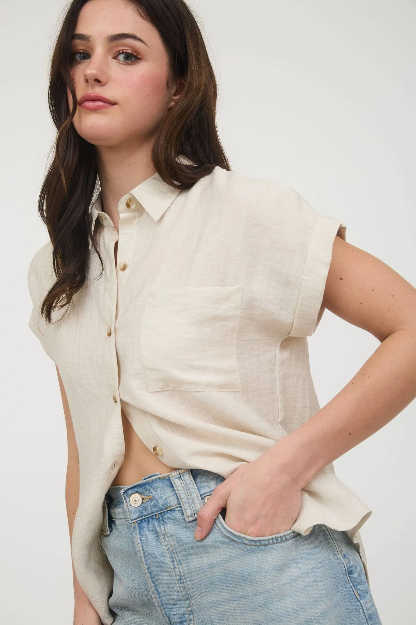 Willow Button Down