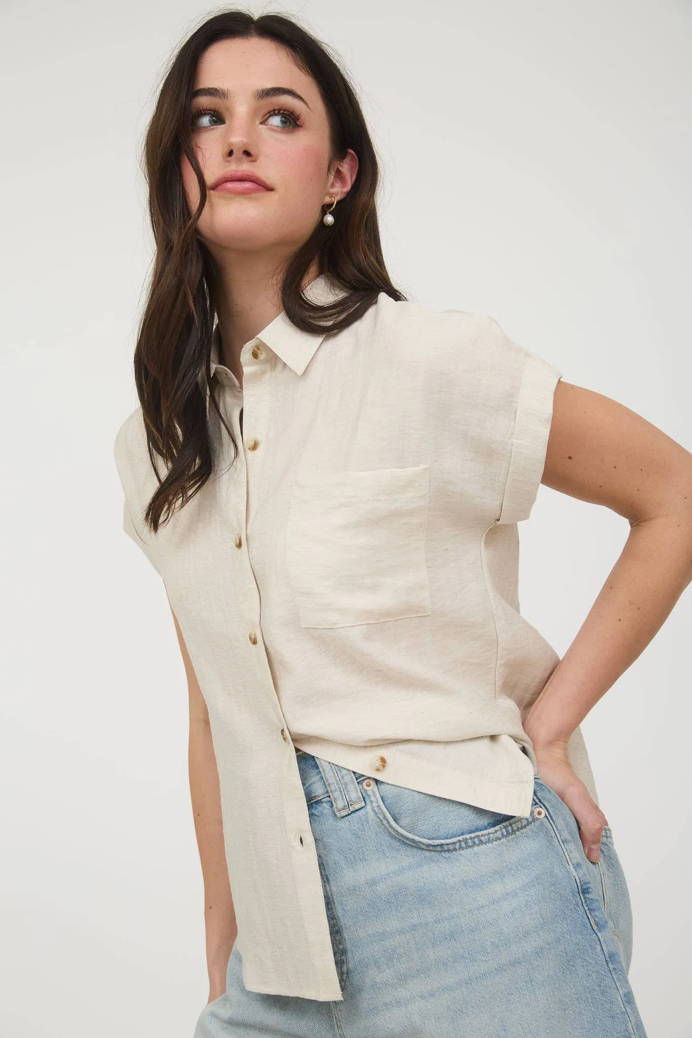 Willow Button Down