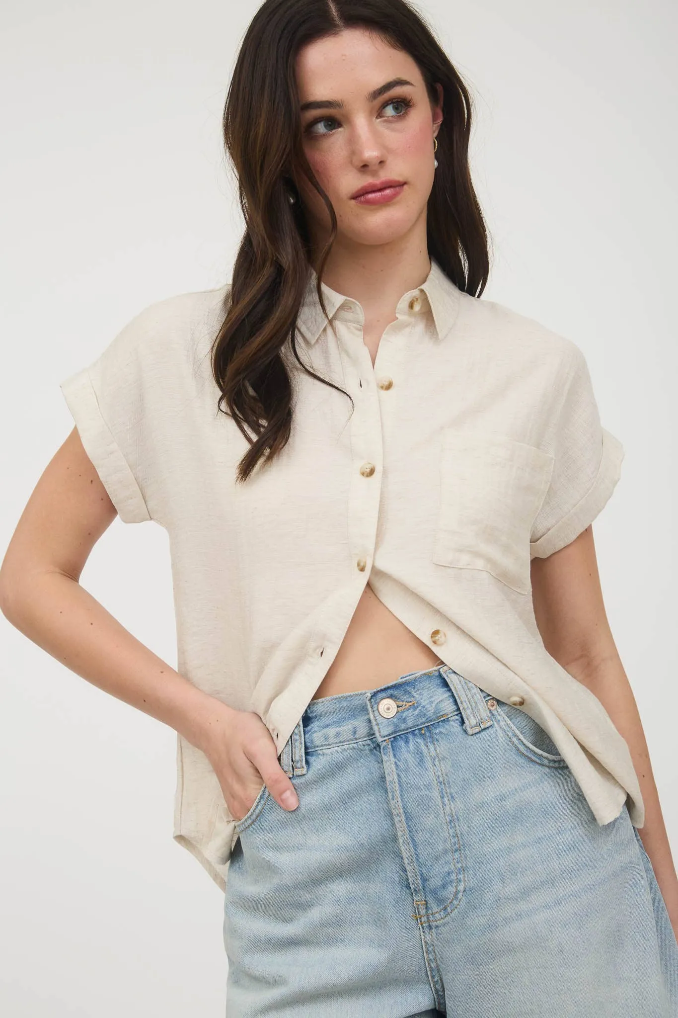 Willow Button Down