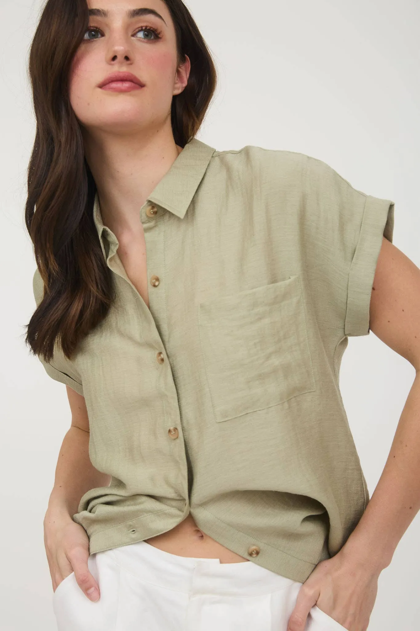 Willow Button Down