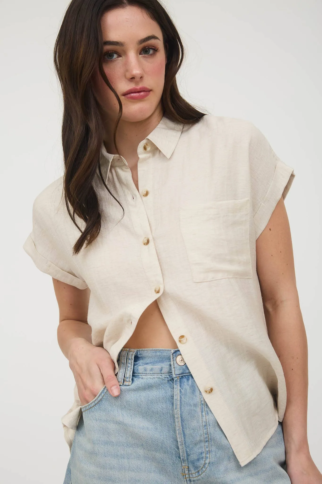 Willow Button Down