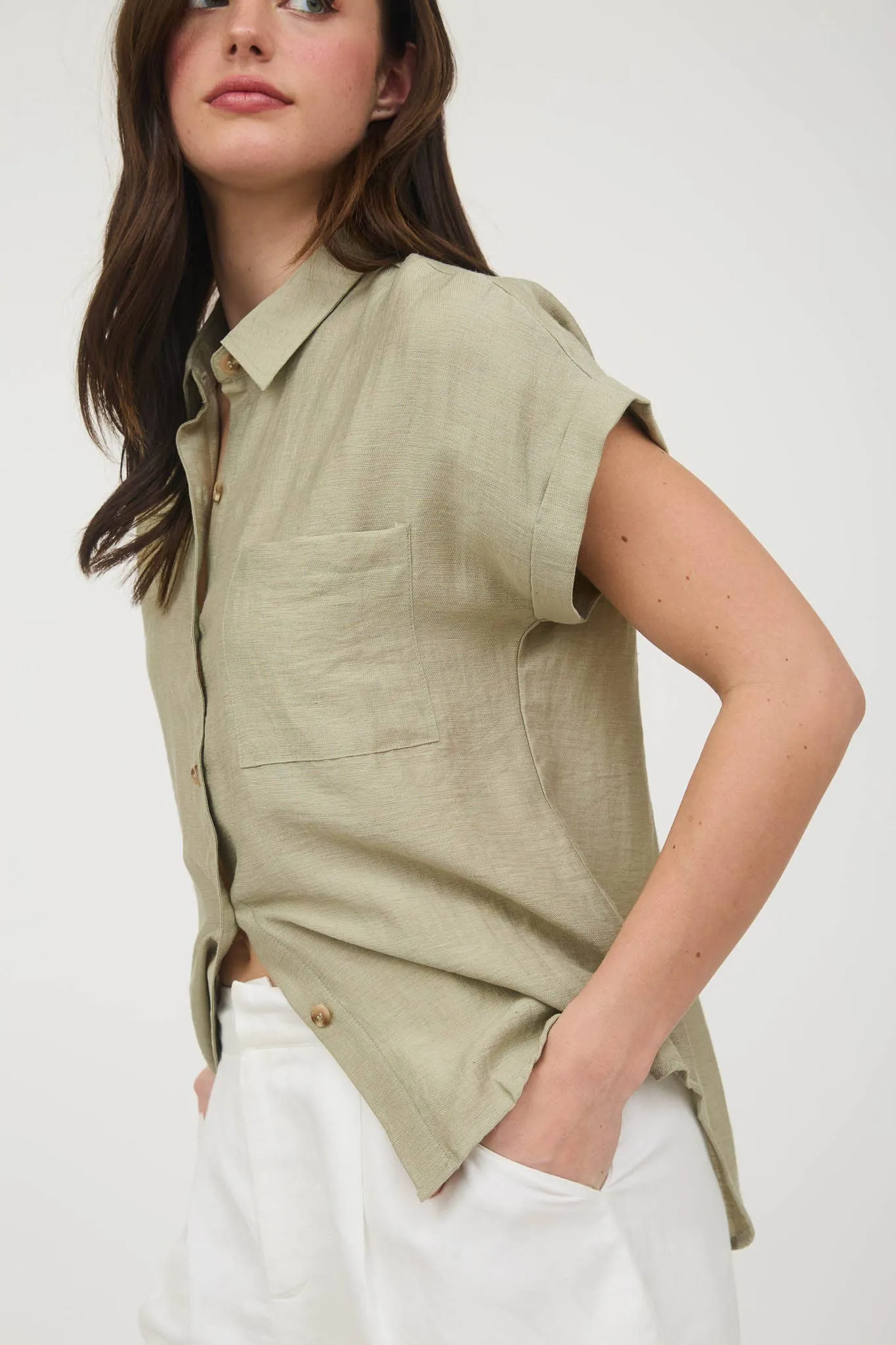 Willow Button Down