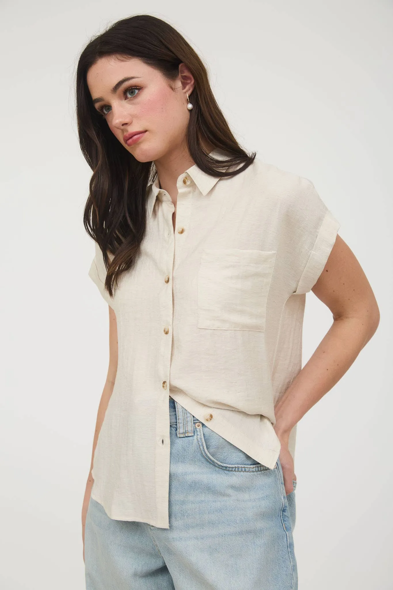 Willow Button Down