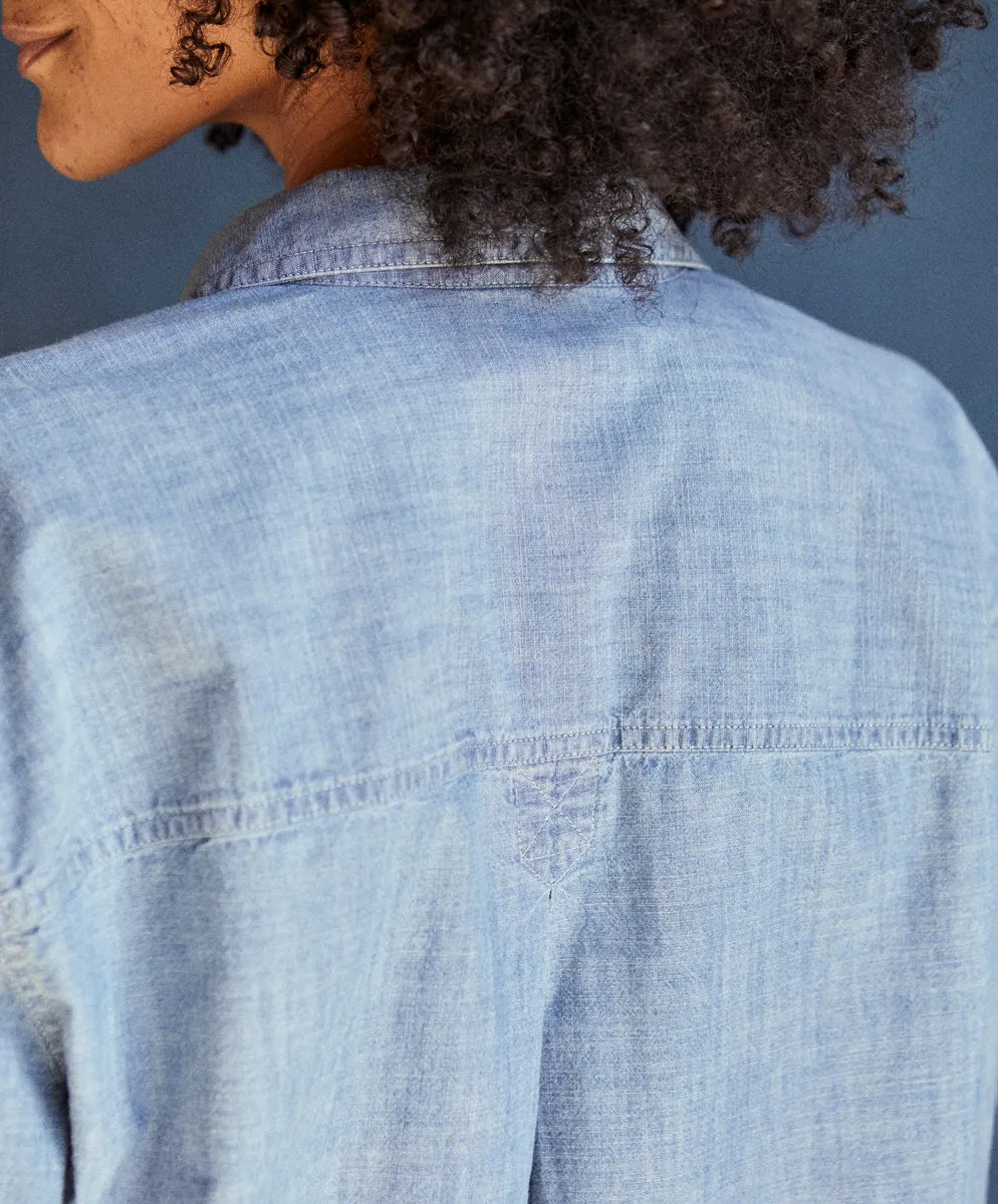 Women's Chambray Utility Shirt