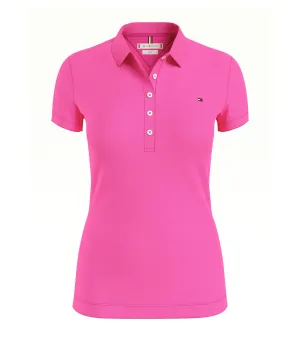 Women's IM Slim Polo Shirt Hot Magenta